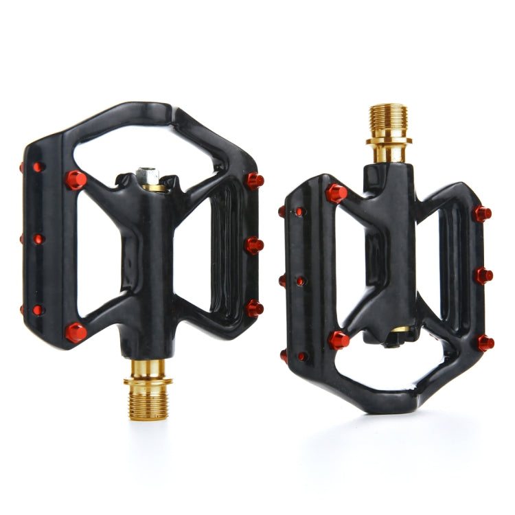 1 Pair B251C Road Bike Carbon Fiber + Titanium Axle Pedals, B251C