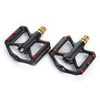 1 Pair B251C Road Bike Carbon Fiber + Titanium Axle Pedals, B251C