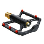 1 Pair B251C Road Bike Carbon Fiber + Titanium Axle Pedals, B251C