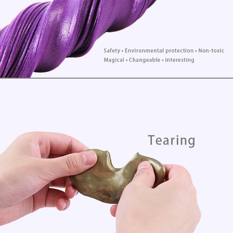 DIY Plasticine Slime Magnetic Rubber Mud Stress Reducer Anti-Anxiety Bouncing Putty Magic Clay Education Toy for Kids and Adults, Small Iron Box Size: 6x2.5cm – Magnetic