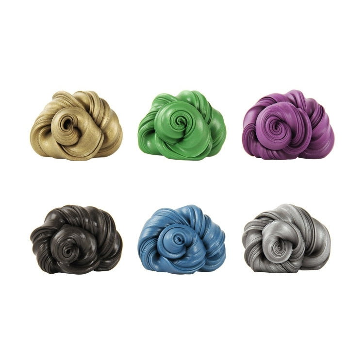 DIY Plasticine Slime Magnetic Rubber Mud Stress Reducer Anti-Anxiety Bouncing Putty Magic Clay Education Toy for Kids and Adults, Big Iron Box Size: 8x2.5cm