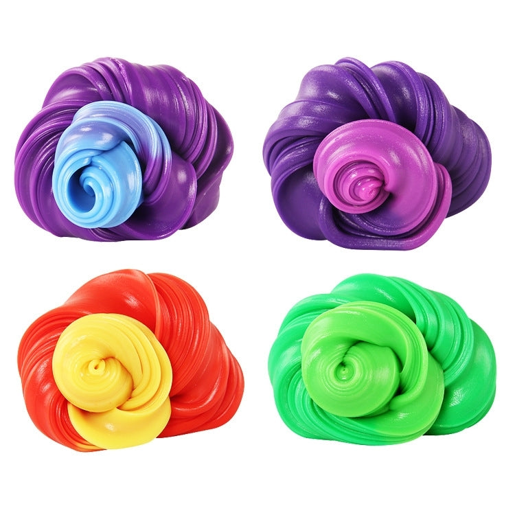 DIY Plasticine Slime Sensitive Temperature Discoloration Mud Stress Reducer Anti-Anxiety Toy Color Putty Magic Clay Education Toys for Kids and Adults, Iron Box Size: 6x2.5cm, OG1263A, OG1263B, OG1263C, OG1263D