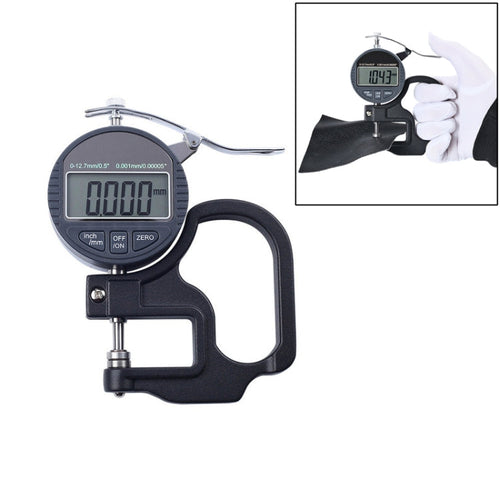 0-10mm Range Digital Display Micrometer Thickness Gauge – Leather Default Title