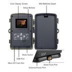 HC801A 8MP Waterproof IP65 IR Night Vision Security Hunting Trail Camera, Novatek 96650 Program, 120 Degree Wide Angle, 110 Degree PIR Sensing Angle, HC801A
