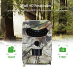 PR-100 1MP IP54 Waterproof IR Night Vision Security Hunting Trail Camera, Sunplus 1628 Program, 120 Degree Wide Angle,100 Degree PIR Sensing Angle, PR100 – Waterproof