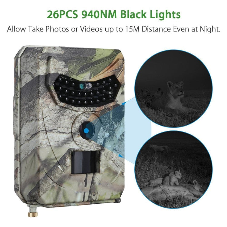 PR-100 1MP IP54 Waterproof IR Night Vision Security Hunting Trail Camera, Sunplus 1628 Program, 120 Degree Wide Angle,100 Degree PIR Sensing Angle, PR100 – Waterproof