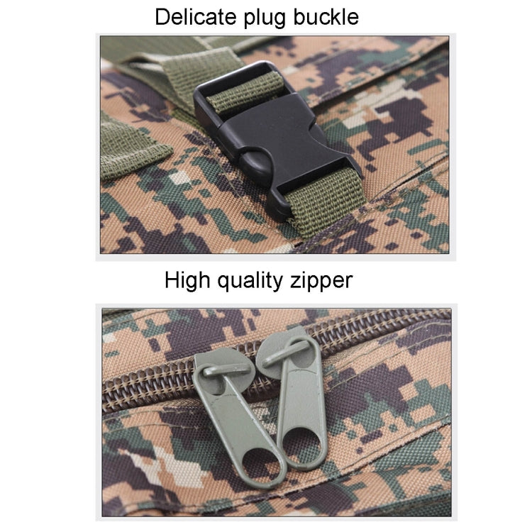 INDEPMAN DL-B001 Fashion Camouflage Style Men Oxford Cloth Backpack Shoulders Bag 40L Outdoors Hiking Camping Travelling Bag 3D Package with Expanded MOLLE & Magic Sticker & Adjustable Shoulder Strap, Size: 51 x 42 x 22 cm – Waterproof, Wear-resistant