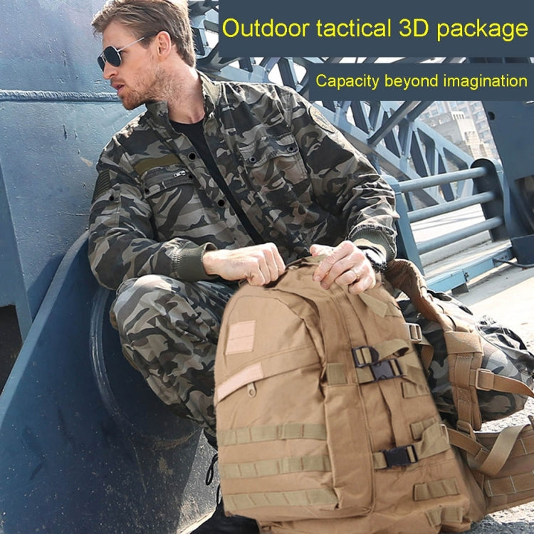 INDEPMAN DL-B001 Fashion Camouflage Style Men Oxford Cloth Backpack Shoulders Bag 40L Outdoors Hiking Camping Travelling Bag 3D Package with Expanded MOLLE & Magic Sticker & Adjustable Shoulder Strap, Size: 51 x 42 x 22 cm – Waterproof, Wear-resistant