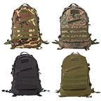 INDEPMAN DL-B001 Fashion Camouflage Style Men Oxford Cloth Backpack Shoulders Bag 40L Outdoors Hiking Camping Travelling Bag 3D Package with Expanded MOLLE & Magic Sticker & Adjustable Shoulder Strap, Size: 51 x 42 x 22 cm – Waterproof, Wear-resistant