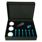 11 in 1 6 Golf Tees + Divot Tool + 3 Golf Balls Gift Box Set, 11 in 1 Blue, 11 in 1 Red 11 in 1 Blue Blue