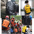 XINDA H-BAG03 30L Outdoor Waterproof Upstream Storage Shoulder Mountaineering Bag, 30L