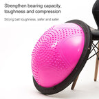Explosion-proof Yoga Ball Sport Fitness Ball Balance Ball with Massage Point, Diameter: 60cm