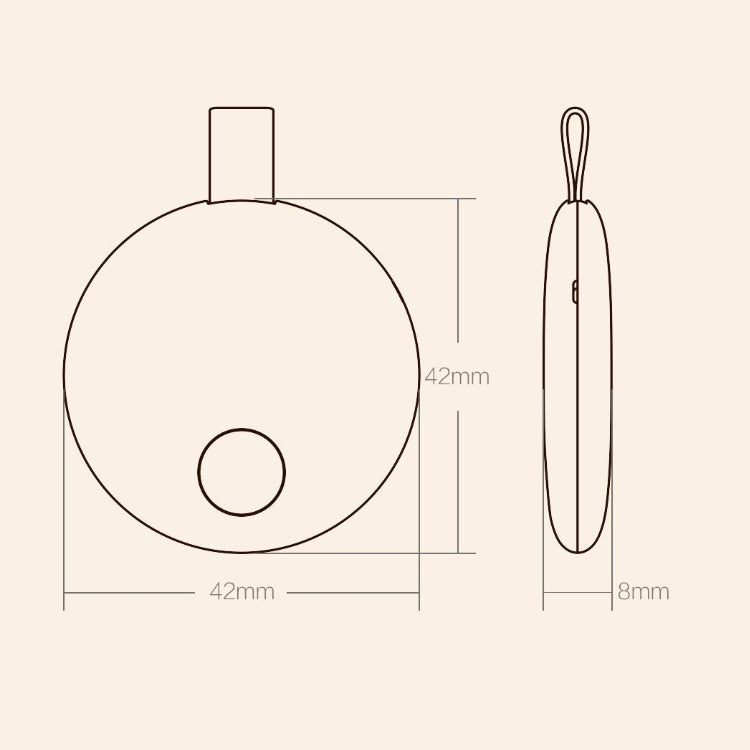 Original Xiaomi Youpin Ranres Intelligent Anti-lost Device Two-way Search Bluetooth Alarm Smart Positioning Finder, Distance: 15m, RW01MN Pink, RW01MN Green, RW01MN White – Bluetooth