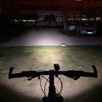 BX3 USB Charging Bicycle Light Front Handlebar Led Light (10 Hours, T6+A02 Lamp), 10 Hours, T6+A02 Lamp