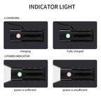 BX3 USB Charging Bicycle Light Front Handlebar Led Light (10 Hours, T6+A02 Lamp), 10 Hours, T6+A02 Lamp