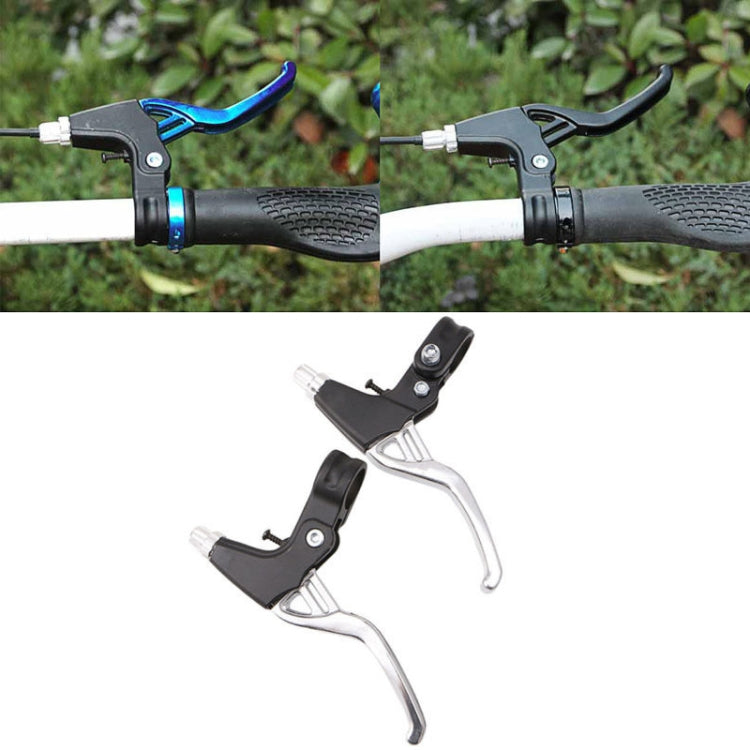 Mountain Bike Lightweight ALLOY Brake handle, Brake Silver, Brake Red, Brake Blue, Brake Black Brake Silver Silver