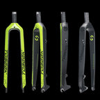 TOSEEK Ultra Light 29 Inch 435mm Mountain Bike Full Carbon Front Fork Straight Head Tube Disc Brake, 29 Inch 435mm