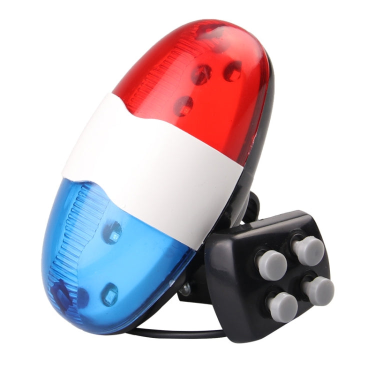 Bicycle 4 Tone Electronic Horn Mountain Bike LED Tail Light Bicycle Multifunction Horn, 4 Tone Horn LED Tail Light