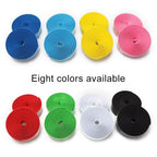 1 Pair Cycling Road Bike Sports Bicycle Cork Handlebar Tape Wrap + 2 Bar Plug, 2m Blue, 2m Red, 2m White, 2m Yellow, 2m Black, 2m Pink, 2m Green – Waterproof, Non-slip