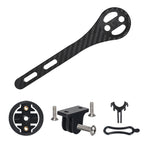 TOSEEK Full Carbon Fiber Road Bicycle Code Table Holder For Garmin Series(Gloss), For Garmin Series(Gloss) For Garmin Series(Gloss) OG1592C