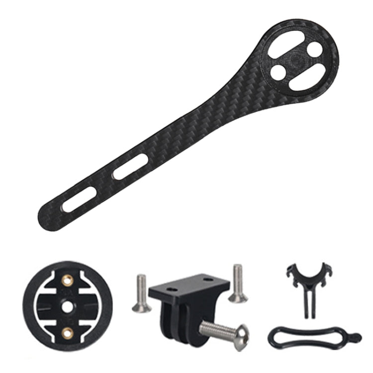 TOSEEK Full Carbon Fiber Road Bicycle Code Table Holder For Garmin Series(Gloss), For Garmin Series(Gloss) For Garmin Series(Gloss) OG1592C