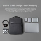 Original Xiaomi Waterproof Simple Backpack Laptop Bag for 15.6 inch Laptop, For 15.6 inch