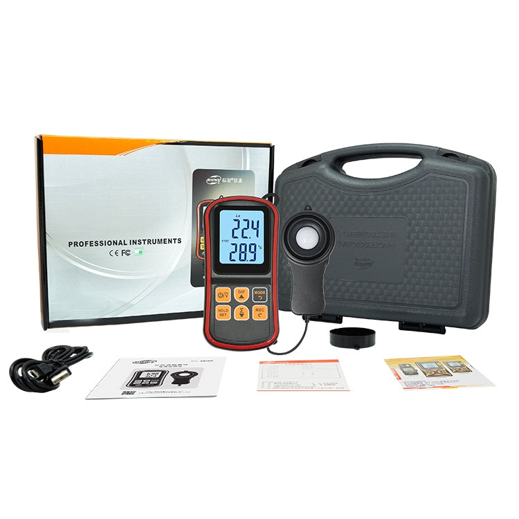 BENETECH GM1030 Portable Split Digital Illuminometer LUX Meter, GM1030
