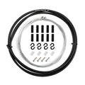 7 in 1 Universal PVC Bicycle Variable Speed Cable Tube Set, Universal Universal Black