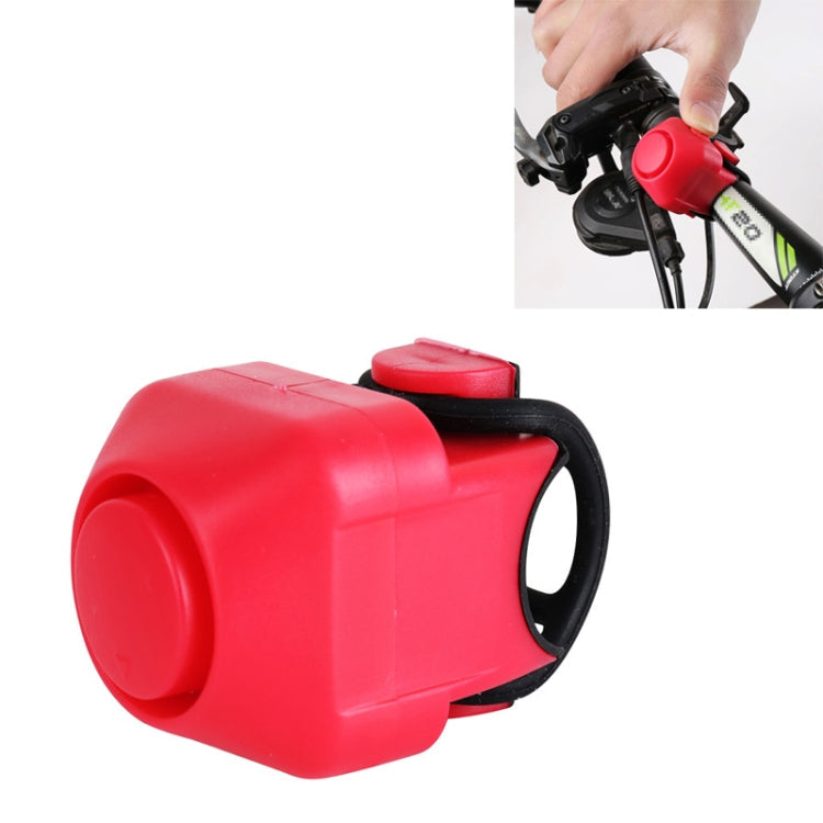 Bicycle Electric Horn ，with Bell, Bicycle Electric Horn(Red), Bicycle Electric Horn(Blue), Bicycle Electric Horn(Black) Bicycle Electric Horn(Red) Red