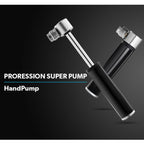 Manual Mini Portable Bicycle Aluminum Alloy Pump + Plastic glue-free tire patch + Tire lever, Inflator + Plastic glue-free tire patch + Tire lever Black, Inflator + Plastic glue-free tire patch + Tire lever Red