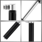 Manual Mini Portable Bicycle Aluminum Alloy Pump + Plastic glue-free tire patch + Tire lever, Inflator + Plastic glue-free tire patch + Tire lever Black, Inflator + Plastic glue-free tire patch + Tire lever Red