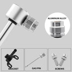 Manual Mini Portable Bicycle Aluminum Alloy Pump + Plastic glue-free tire patch + Tire lever, Inflator + Plastic glue-free tire patch + Tire lever Black, Inflator + Plastic glue-free tire patch + Tire lever Red