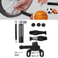 Manual Mini Portable Bicycle Aluminum Alloy Pump + Plastic glue-free tire patch + Tire lever, Inflator + Plastic glue-free tire patch + Tire lever Black, Inflator + Plastic glue-free tire patch + Tire lever Red Inflator + Plastic glue-free tire patch + Tire lever Black Black