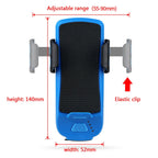 Multifunction 4 in 1 Phone Holder Bicycle Bell Cycling Lamp Flashlight, 4 in 1 Phone Holder