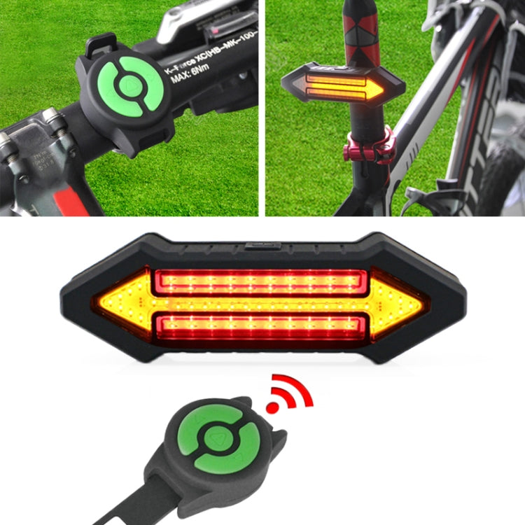 Bicycle Tail Light Intelligent Wireless Remote Control Turn Signal Warning Light, Turn Signal Warning Light Turn Signal Warning Light
