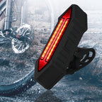 Bicycle Tail Light Intelligent Wireless Remote Control Turn Signal Warning Light, Turn Signal Warning Light