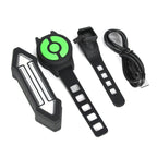 Bicycle Tail Light Intelligent Wireless Remote Control Turn Signal Warning Light, Turn Signal Warning Light