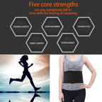 Elastic Sports Thermal Waist Support Guard, Size: 17 x 95cm, Waist Support Size: 17 x 95cm(Black), Waist Support Size: 17 x 95cm(Blue)