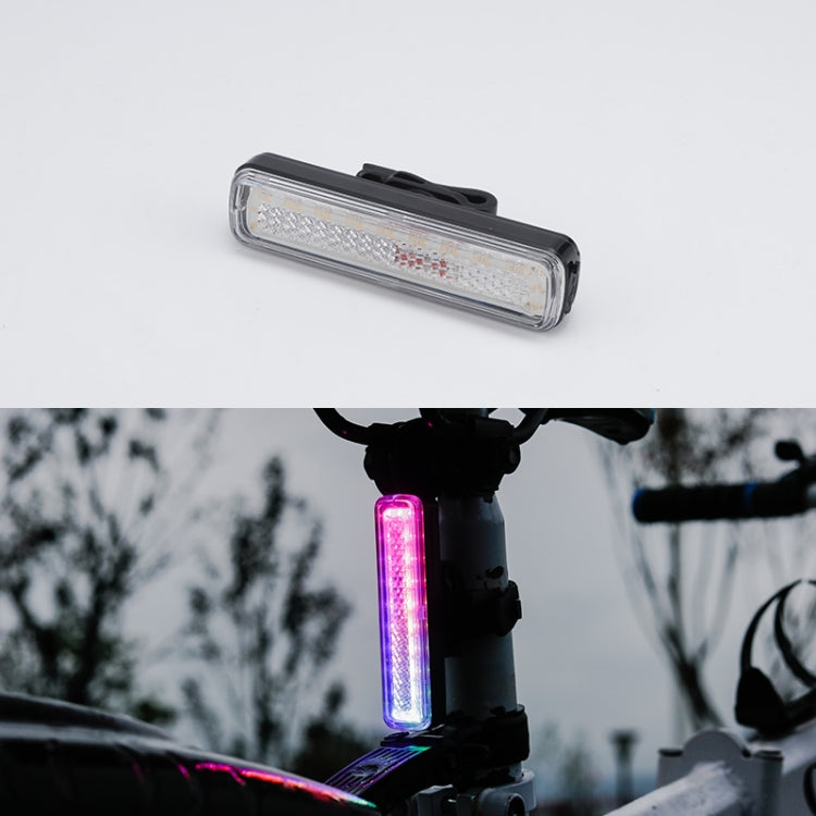 Rainbow Bike Tail Light MTB Bicycle Rear Light Colour
