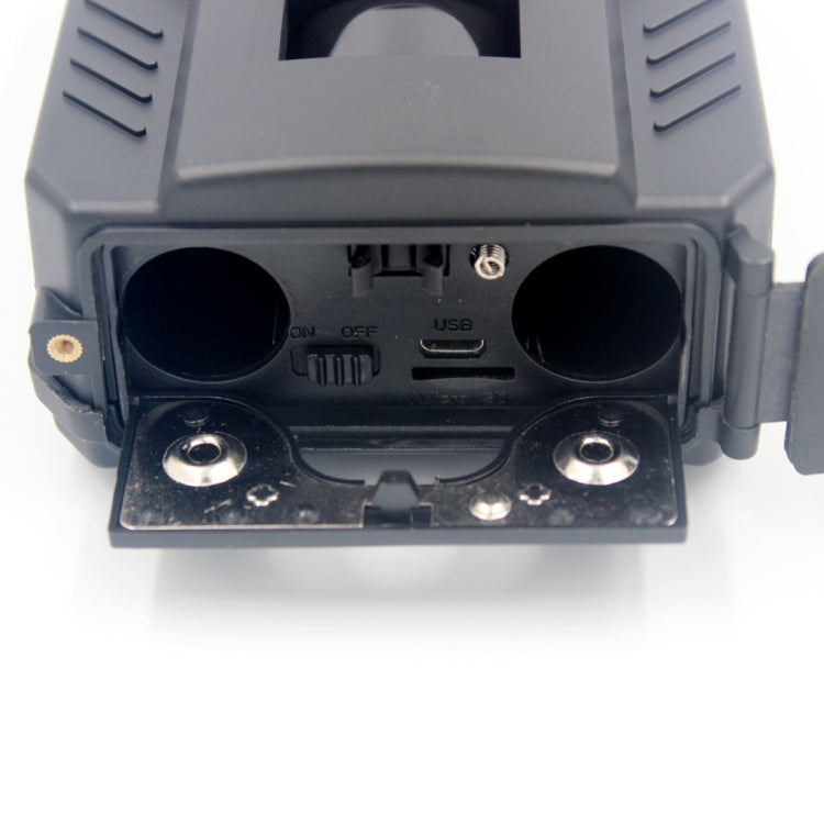 PR-200B 120 Degrees Wide Angle Lens IP56 Waterproof 12MP 1080P HD Infrared Hunting Trail Camera, Support TF Card, PIR Distance: 10-15m, PR200B