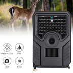 PR-200B 120 Degrees Wide Angle Lens IP56 Waterproof 12MP 1080P HD Infrared Hunting Trail Camera, Support TF Card, PIR Distance: 10-15m, PR200B