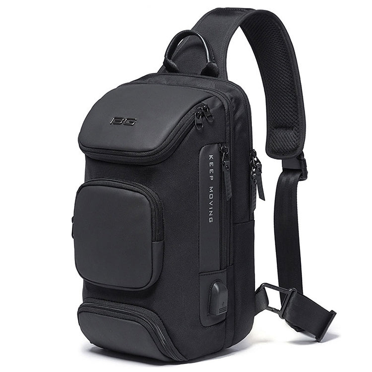 BANGE Fashion Travel Chest Bag Business Backpack Single Shoulder Bag, Single Shoulder Bag Single Shoulder Bag Black
