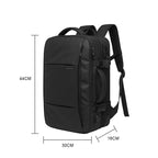 BANGE Business Backpack Men Travel Waterproof Large Capacity Computer Shoulders Bag, Business Backpack (Blue), Business Backpack (Pink), Business Backpack (Black)