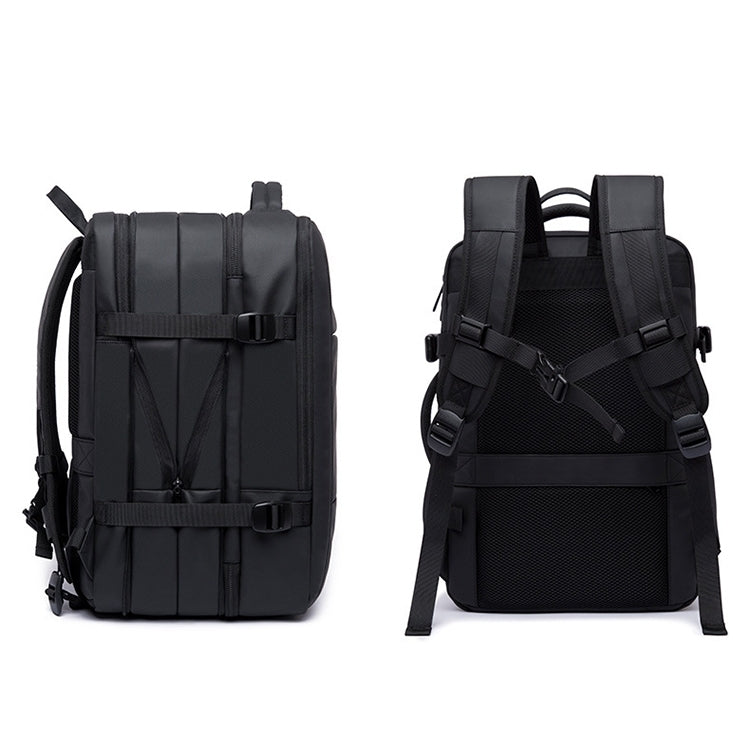 BANGE Business Backpack Men Travel Waterproof Large Capacity Computer Shoulders Bag, Business Backpack (Blue), Business Backpack (Pink), Business Backpack (Black)