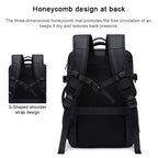 BANGE Business Backpack Men Travel Waterproof Large Capacity Computer Shoulders Bag, Business Backpack (Blue), Business Backpack (Pink), Business Backpack (Black)