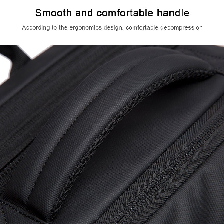 BANGE Business Backpack Men Travel Waterproof Large Capacity Computer Shoulders Bag, Business Backpack (Blue), Business Backpack (Pink), Business Backpack (Black)