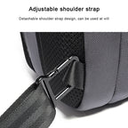 BANGE Men Security USB Chest Bag Portable Outdoor Shoulder Bag, Outdoor Shoulder Bag – Waterproof