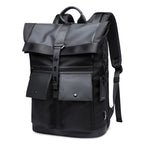 BANGE Men Leisure Business Backpack Travel Large Capacity Student Shoulders Bag, BANGE Shoulders Bag BANGE Shoulders Bag Black