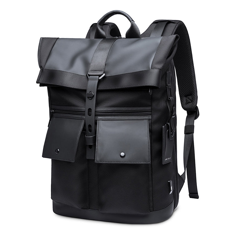 BANGE Men Leisure Business Backpack Travel Large Capacity Student Shoulders Bag, BANGE Shoulders Bag BANGE Shoulders Bag Black
