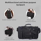 KAKA Large Capacity Backpack Men Travel Bag Leisure Student Waterproof Shoulders Bag with Lock, KAKA Shoulders Bag